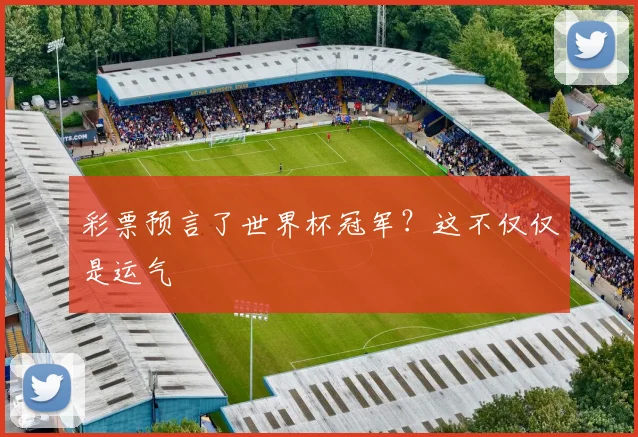 彩票预言了世界杯冠军？这不仅仅是运气