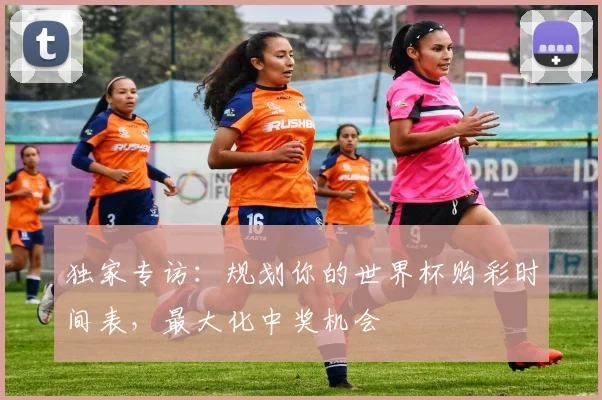 独家专访:规划你的世界杯购彩时间表,最大化中奖机会