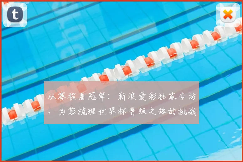 从赛程看冠军:新浪爱彩独家专访,为您梳理世界杯晋级之路的挑战与机遇