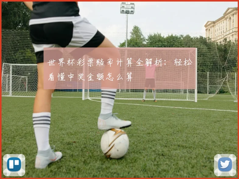 世界杯彩票赔率计算全解析：轻松看懂中奖金额怎么算